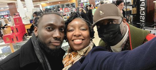 Customer photo review of Braids, Loc & Twist Firm Hold Pomade | 8 oz (Pomegranate)