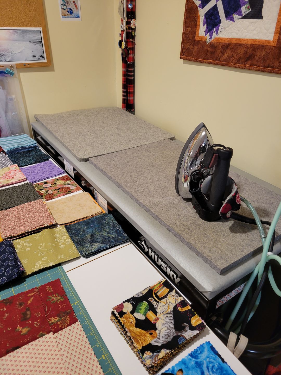 Customer photo review of Wool Ironing Mat