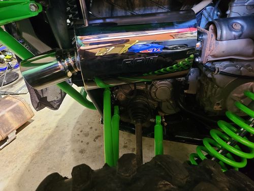 Customer photo review of RPM SxS Teryx KRX 1000 Catless Slip On Sport Muffler KRF1000