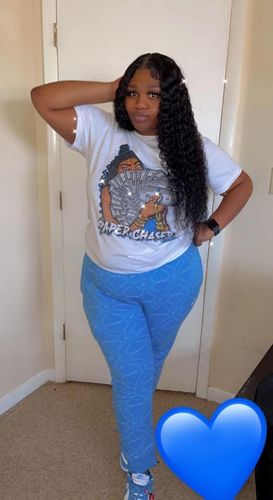 Customer photo review of P.C Unisex Shirt Match Dunk Low University Blue