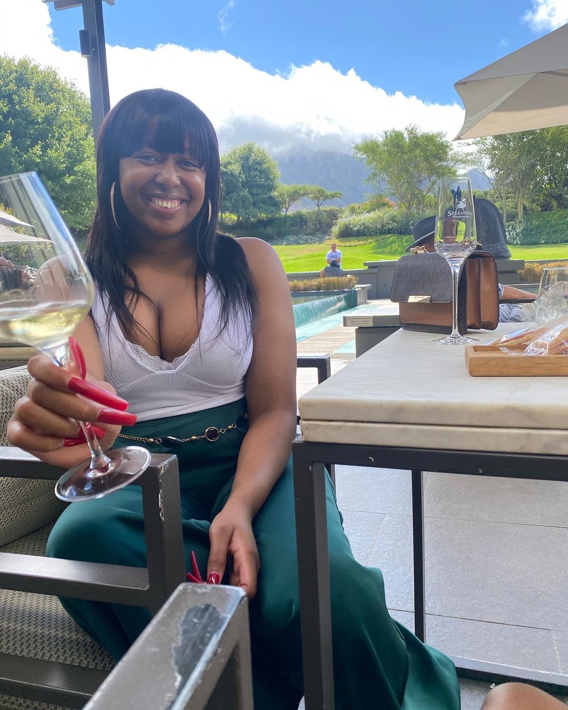 Customer photo review of Brazilian Fringe 16"