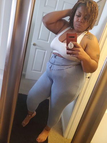 Customer photo review of Protected Tie On Waist Beads