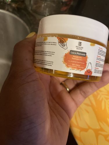 Customer photo review of Braids, Loc & Twist Firm Hold Pomade | 4 oz