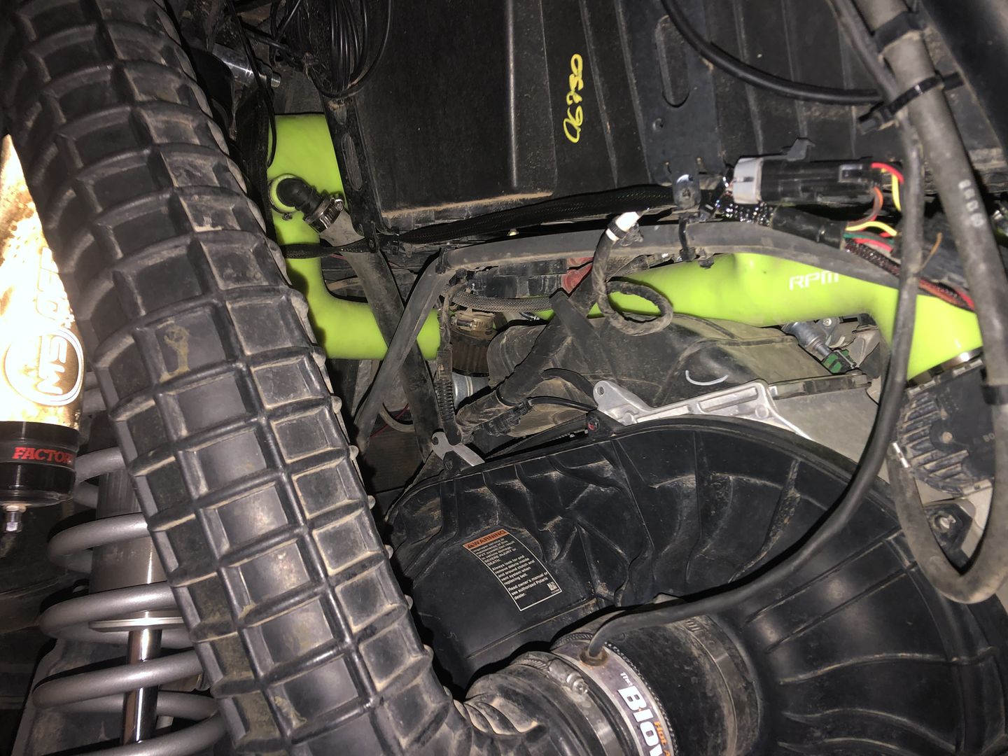 Customer photo review of RPM-SxS Polaris RZR Turbo XPT XP4 Turbo S Silicone Intake & Charge Tube SET!