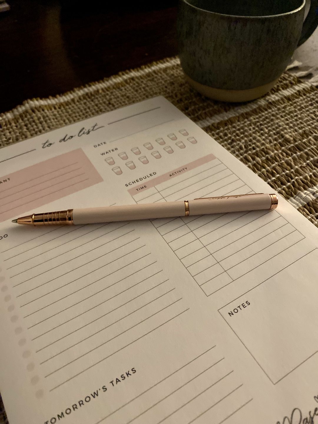 Customer photo review of The Essential Pen Pack ROSE GOLD
