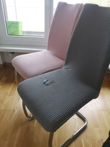 Customer photo review of Fundas decorativas para sillas