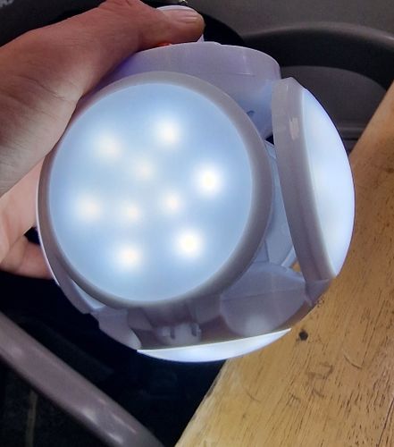 Customer photo review of NaturVibes™ LED Polygon Lampe G360