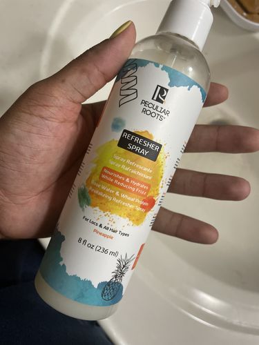 Customer photo review of Refresher Spray w/ Rose Water | 8 oz