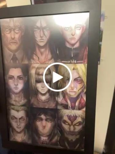 Customer video review of 3D Transition [9 Titans] Lenticular Print [Pre-Order]