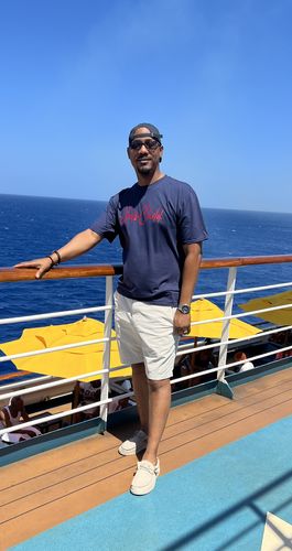 Customer photo review of God`s Child "Big Signature" Tee