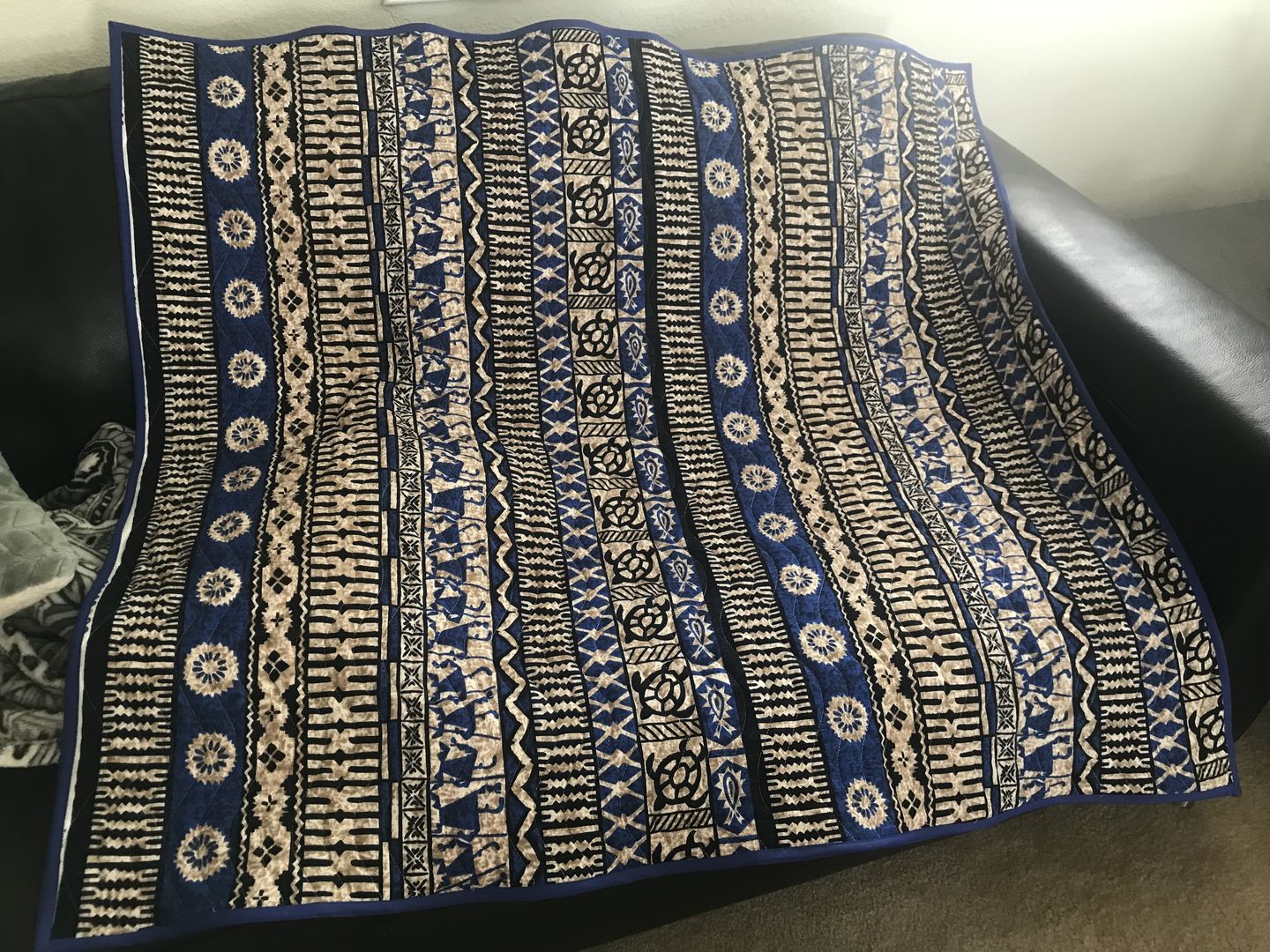 Customer photo review of Mandala Crafts Double Fold Bias Tape for Sewing, Seaming, Binding, Hemming, Piping, Quilting