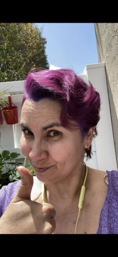Customer photo review of Hair Color Wax