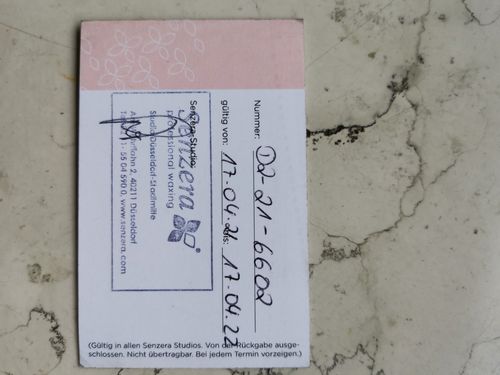 Customer photo review of S-CARD (12 Monate)