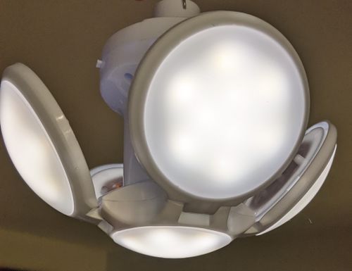 Customer photo review of NaturVibes™ LED Polygon Lampe G360