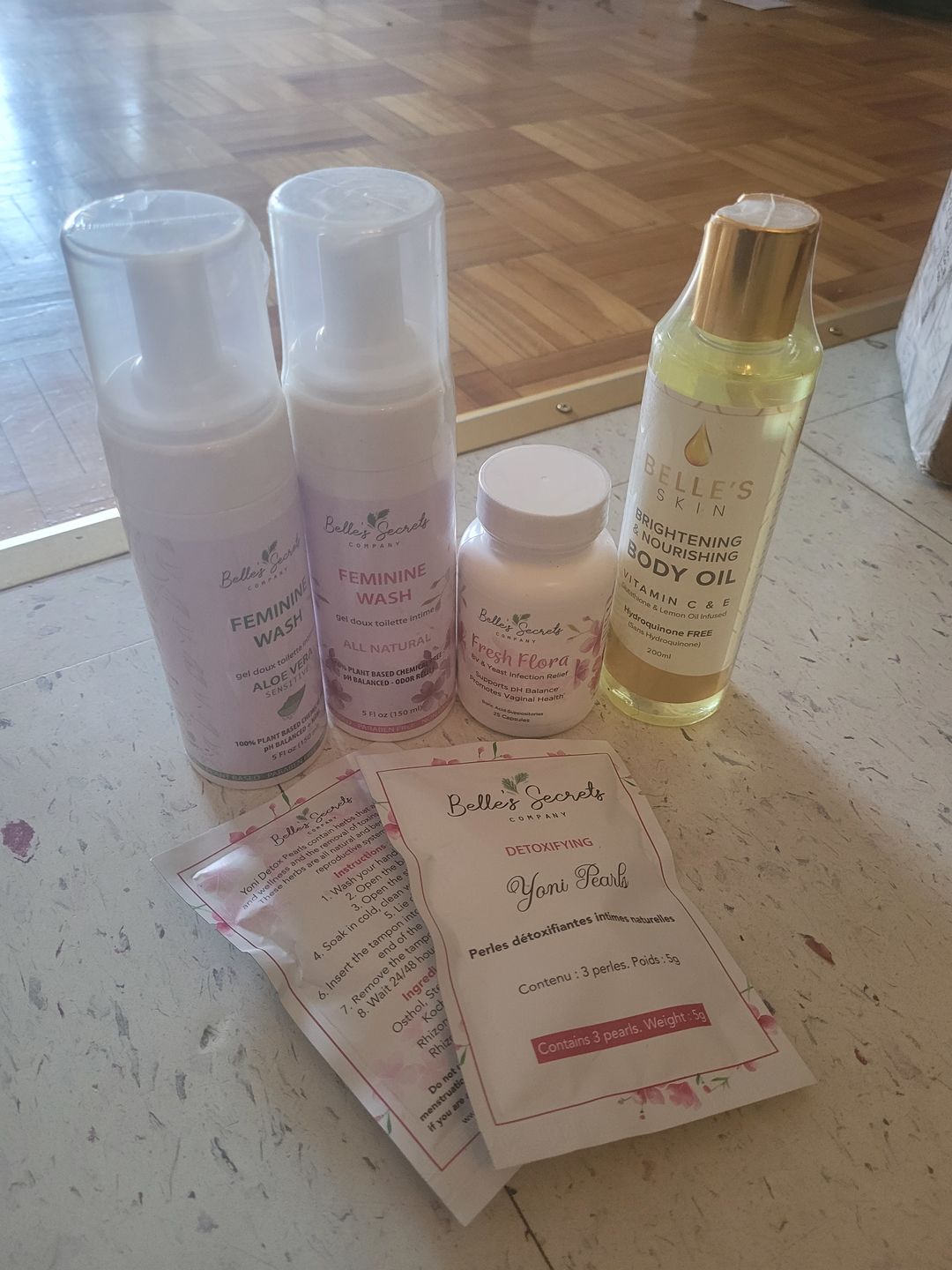 Customer photo review of Natural Yoni Wash