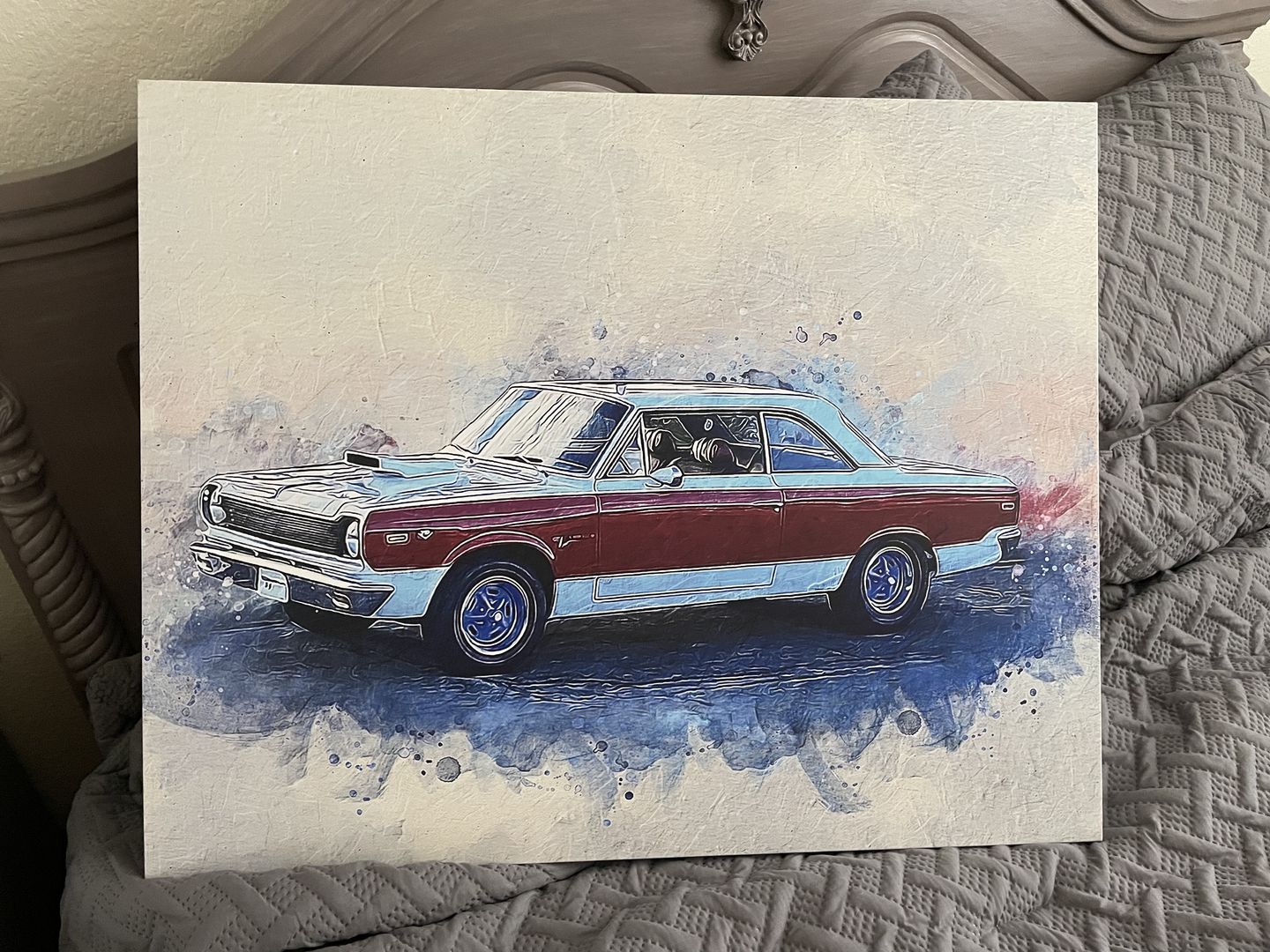 Customer photo review of Personalized Car photo Painting