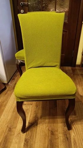 Customer photo review of Fundas decorativas para sillas