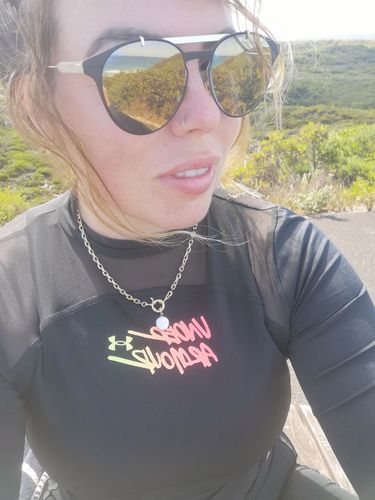 Customer photo review of Lin Pearl Necklace