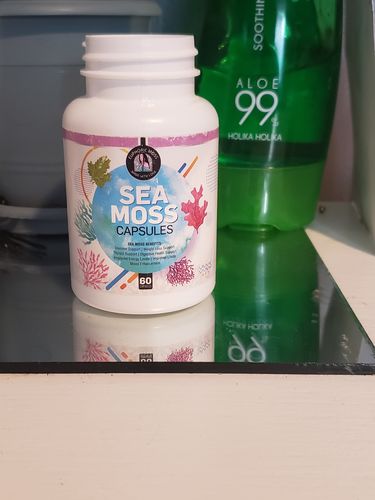 Customer photo review of Sea Moss Irish Moss Powder Capsules- 30 Day Supply