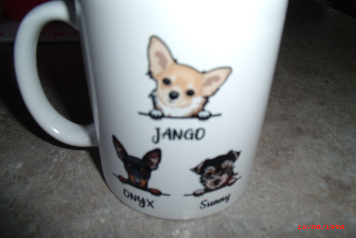 Customer photo review of Mon préféré - Mug personnalisé