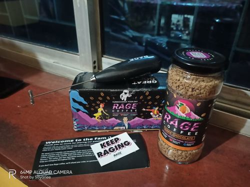 Customer photo review of World's Favourite Flavoured Instant Coffee