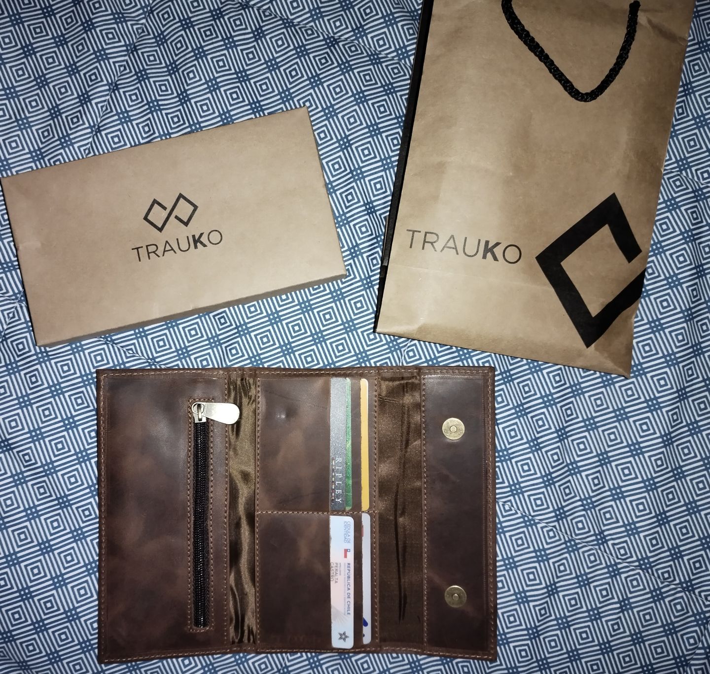 Customer photo review of Tarjetero Graso