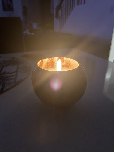 Customer photo review of Candle Making Kit - Starter Kit With Wax & Fragrances