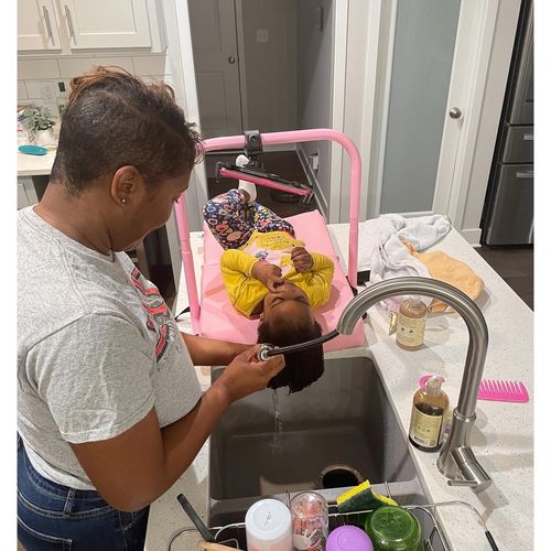 Customer photo review of Shampoo Mat Deluxe