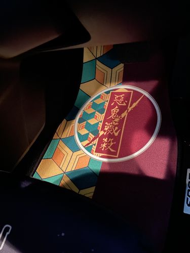 Customer photo review of Giyuu Demon Slayers Car Mats