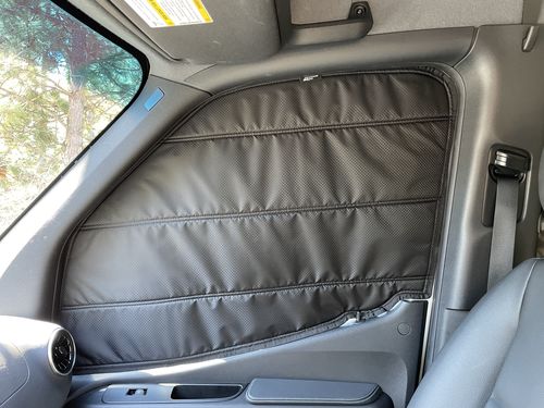Customer photo review of Sprinter 2019+ - Front Door Shades (set)