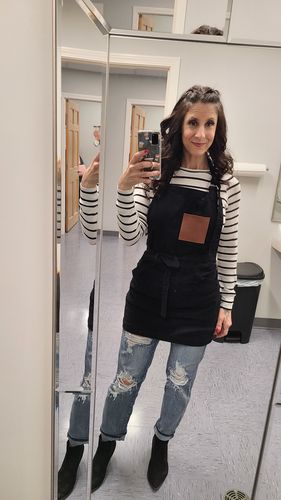 Customer photo review of Black & Leather Apron