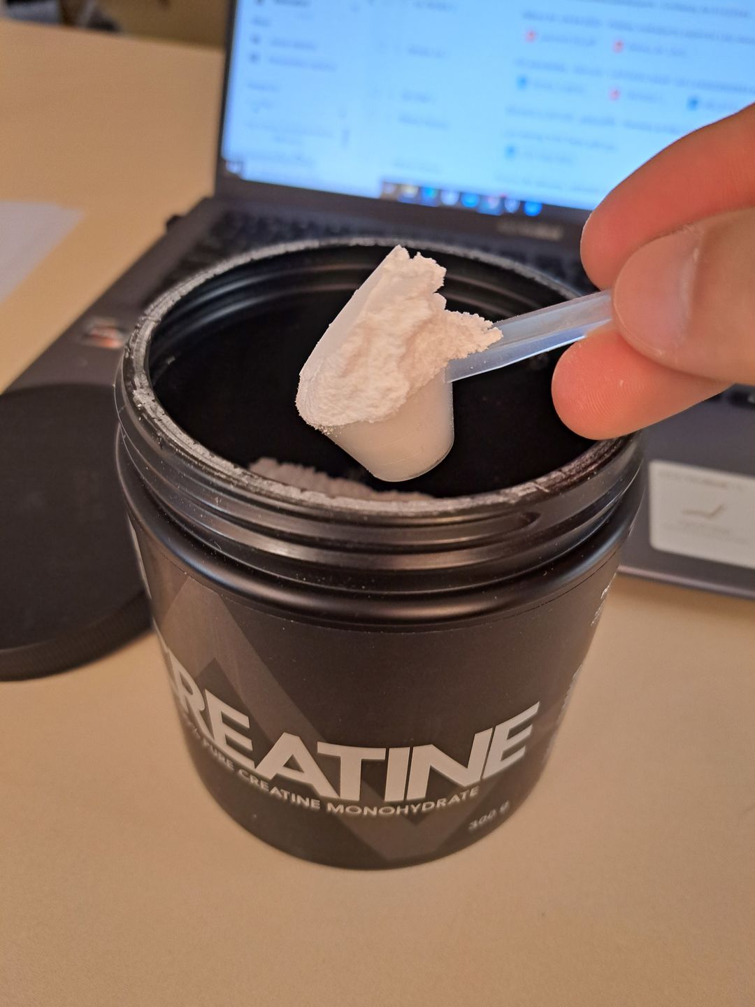 Customer photo review of PULS Kreatīna monohidrāts (300 g)