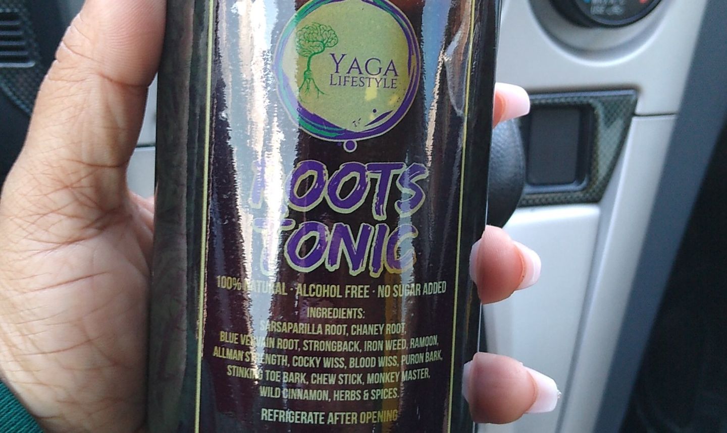 Customer photo review of Yaga Roots Tonic™
