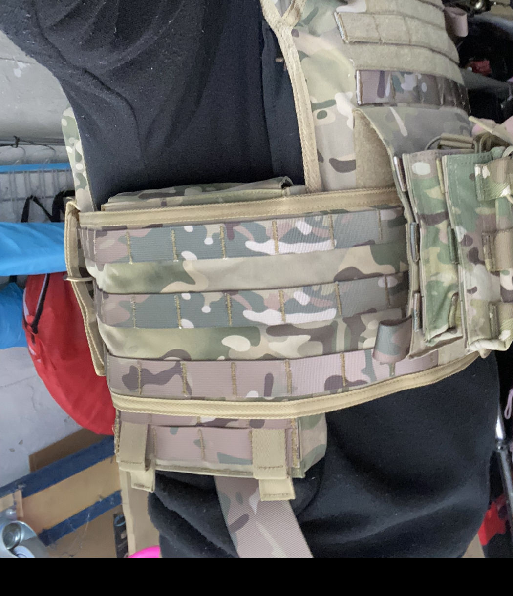 Customer photo review of RTS Tactical Premium Side Plate Pouch Set