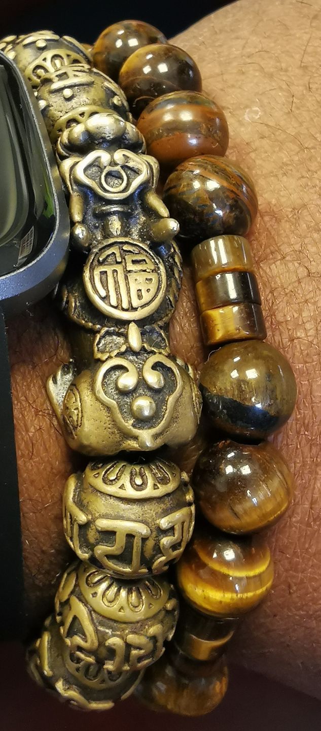 Customer photo review of Pure Copper Pixiu Mantra Bracelet