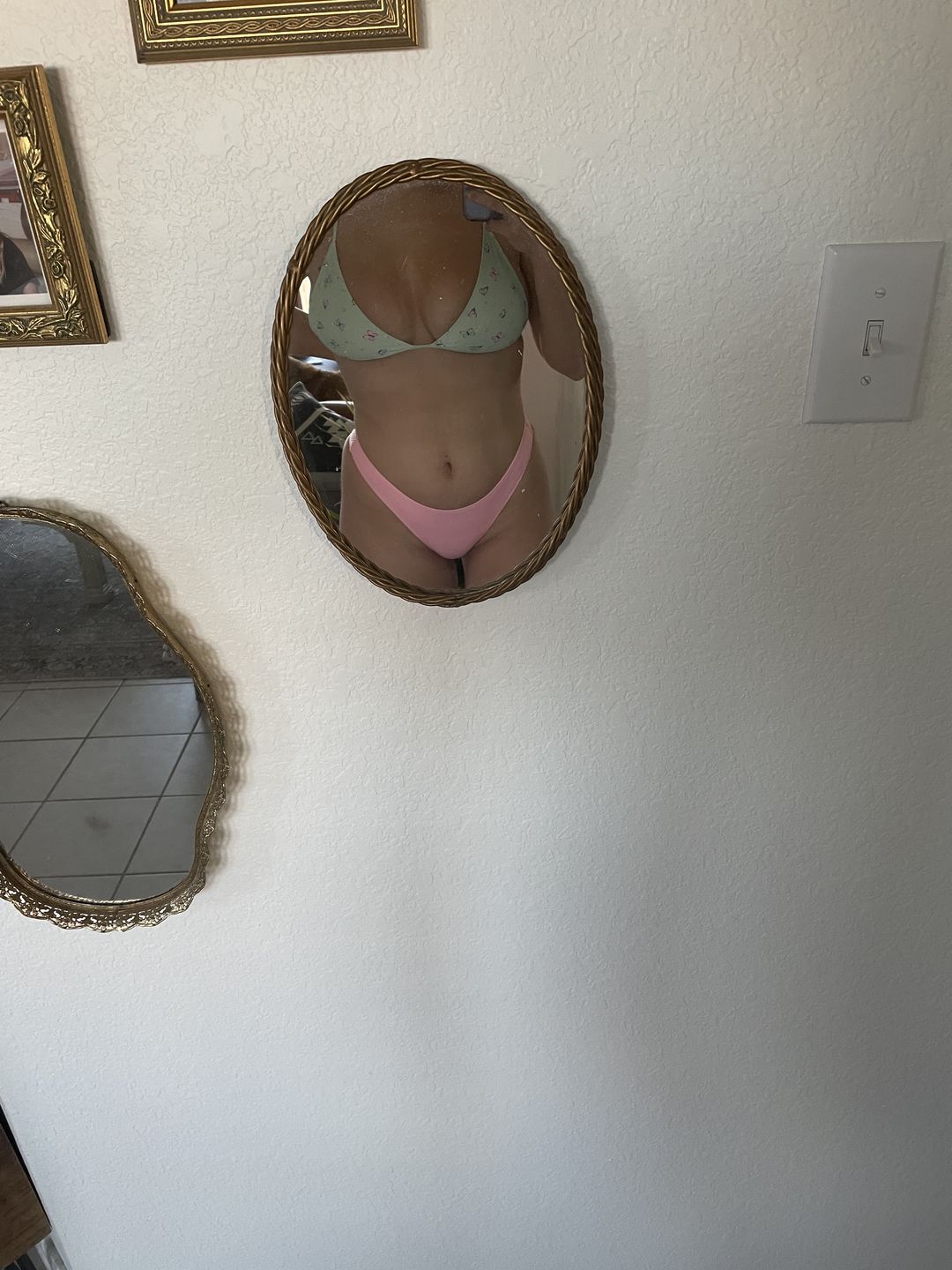 Customer photo review of Piper Ribbed Bottom - Baby Pink
