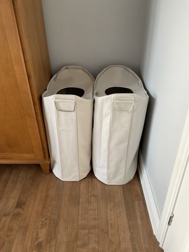 Customer photo review of Woven Oversized Laundry Hamper, 65L