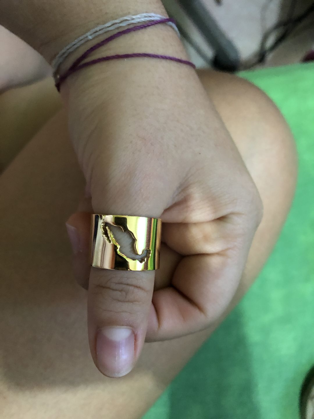 Customer photo review of Anillo México Querido