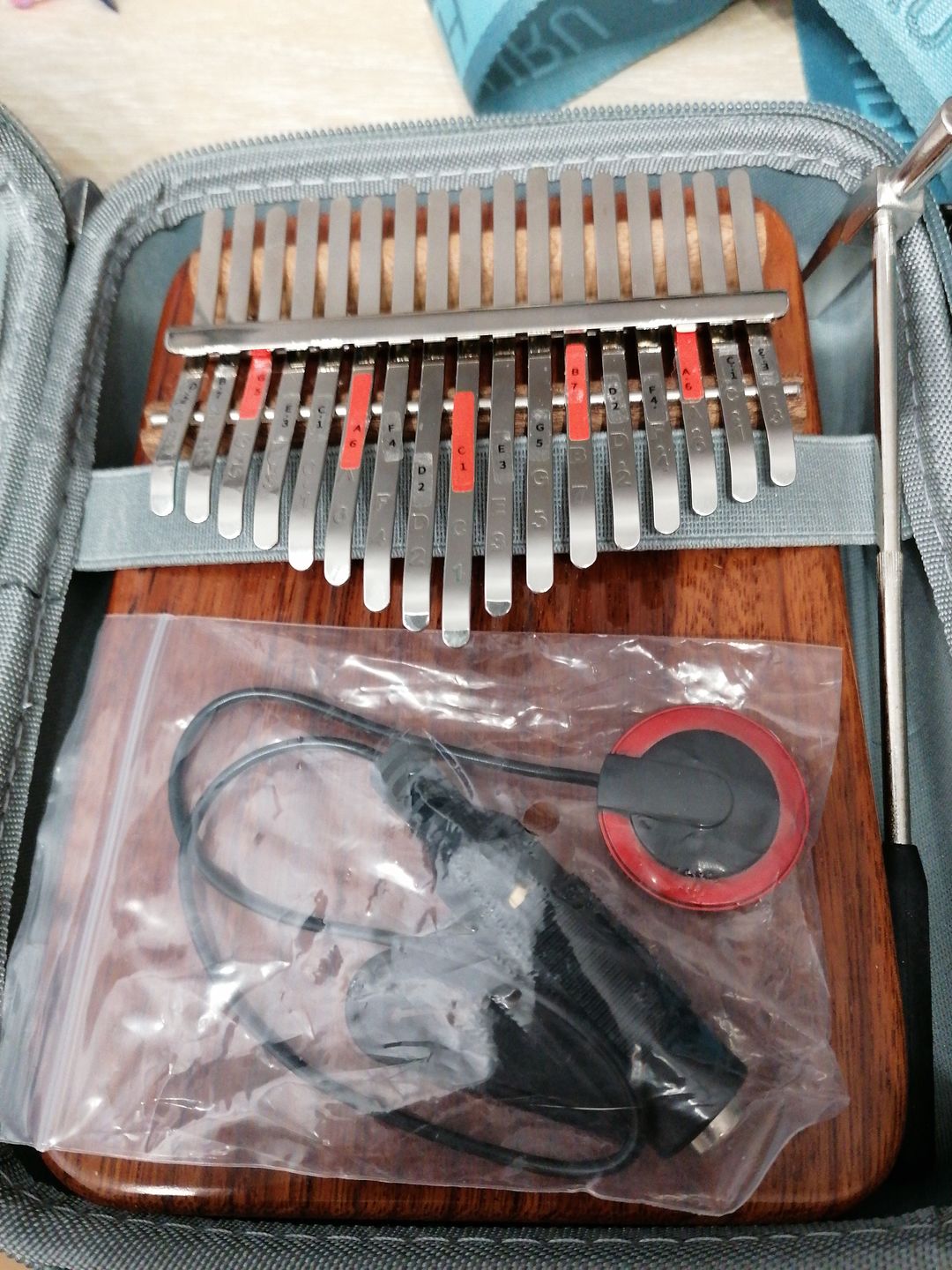 Customer photo review of Sonodrum Kalimba - Sonolimba - Afrikanisches Korallenholz