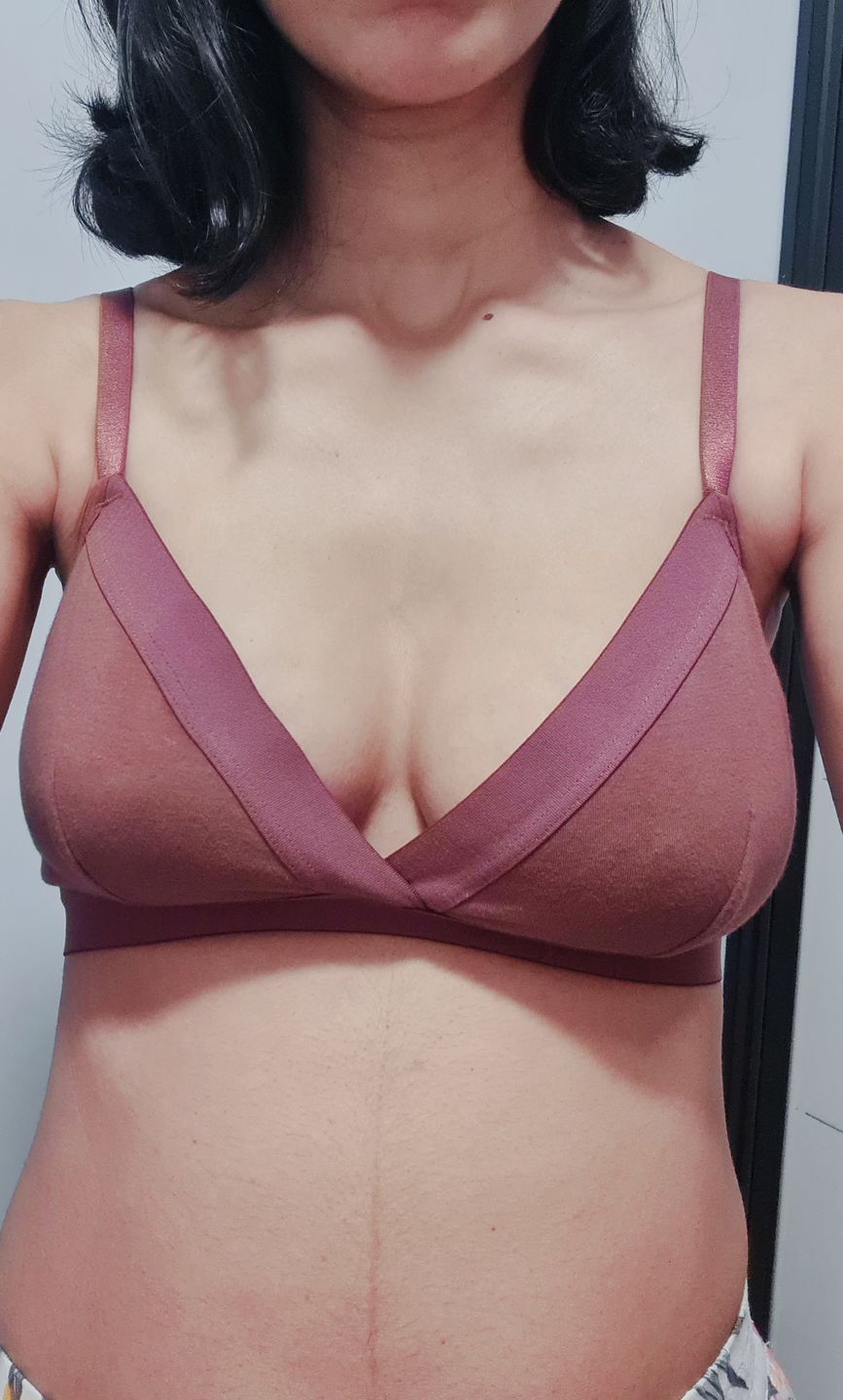 Customer photo review of Brooklyn Triangle Bra