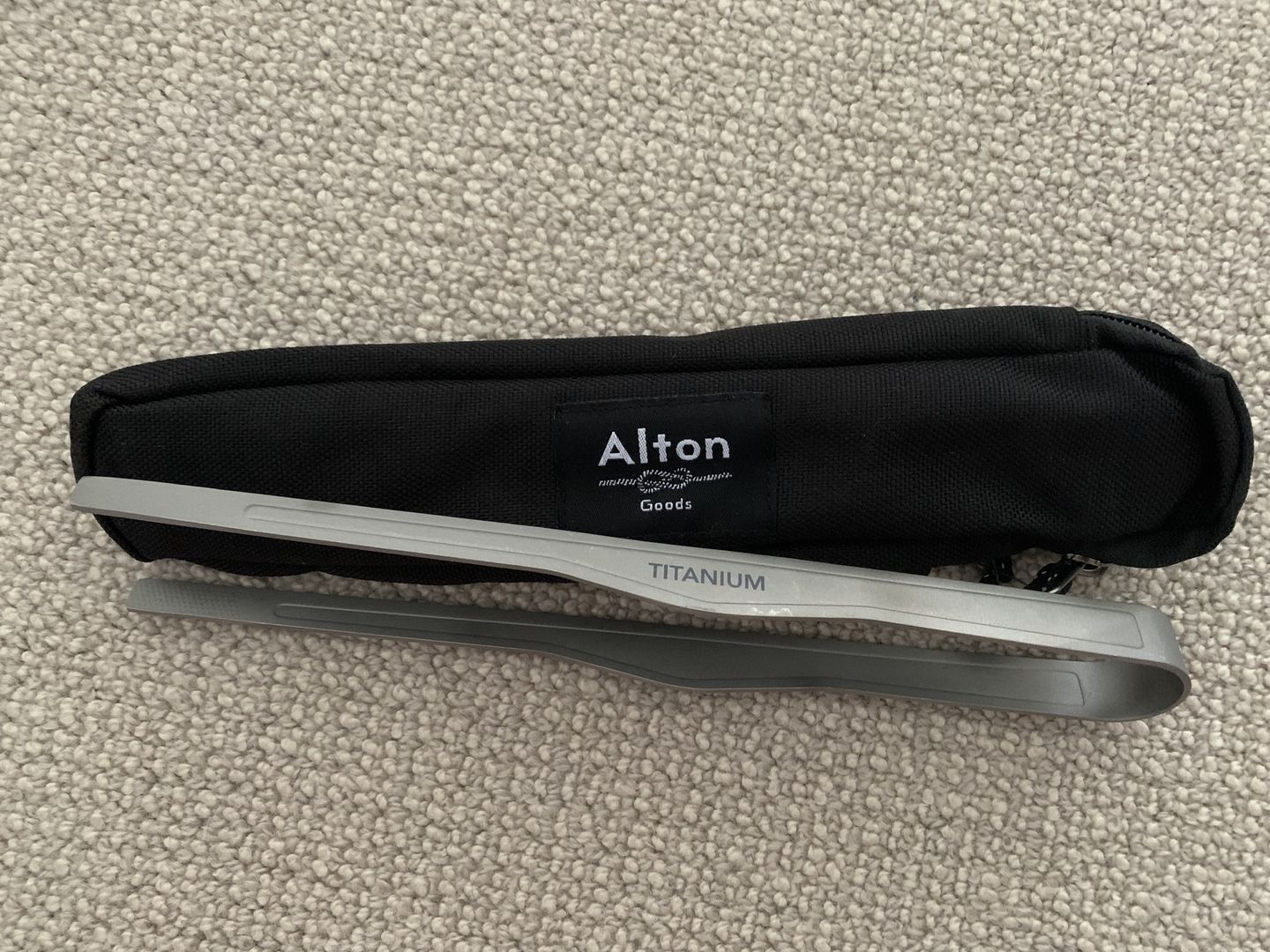 Customer photo review of Ultralight Titanium Tongs