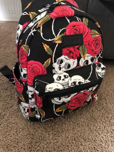 Customer photo review of Travel Skull Backpack