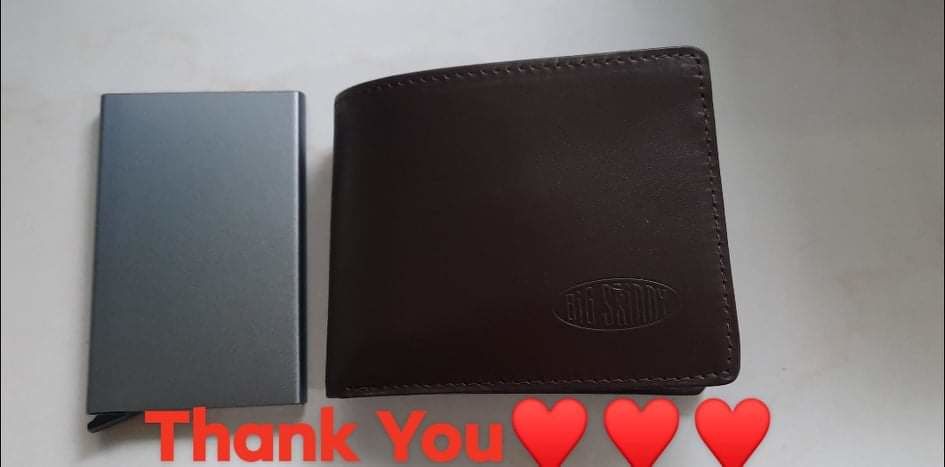 Customer photo review of Leather L-Shape Brown