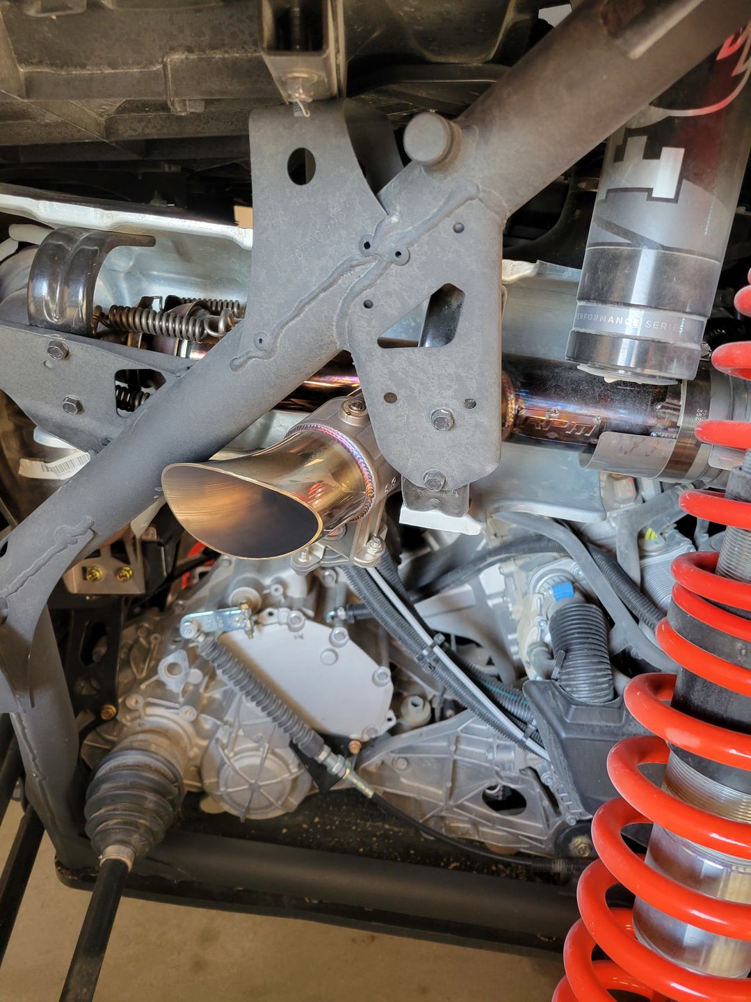 Customer photo review of RPM-SxS Can-Am X3 E-Valve 2.5" Electronic Dump Valve Exhaust / Mid pipe