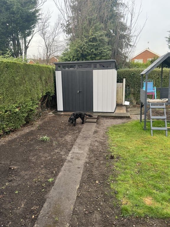 Customer photo review of Artisan 9x7 Shed 2.79m x 2.16m
