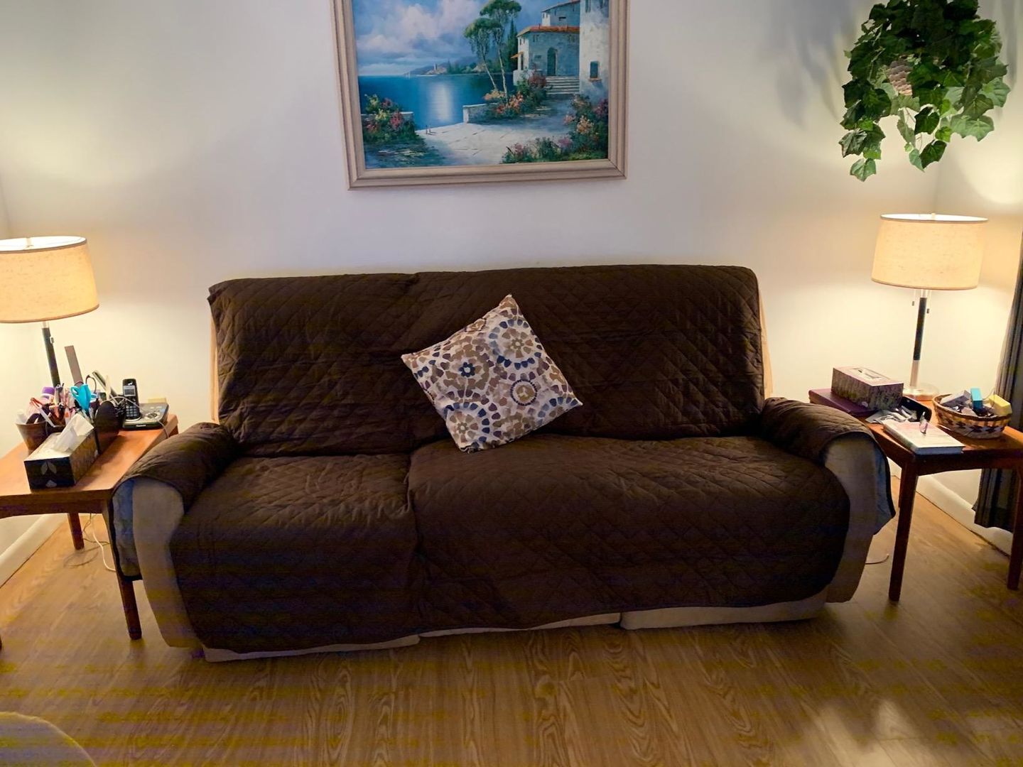Customer photo review of (🎁Mother's Day Offer-55% OFF) Non-slip Waterproof Sofa Slipcover
