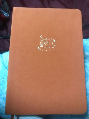 Customer photo review of Tsuki ‘Kitsune’ Limited Edition Fox Bullet Journal ☾