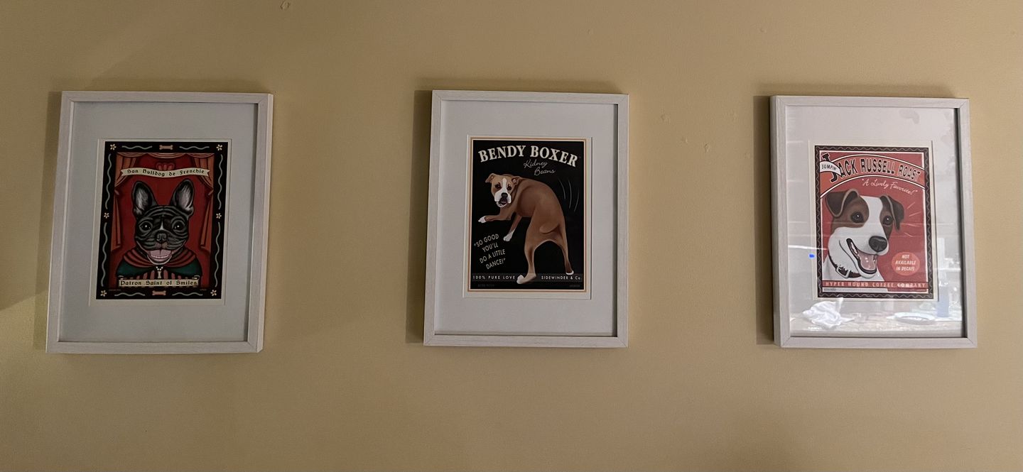 Customer photo review of Jack Russell Terrier - Tri-color "The Mischievous Jack" Art Print by Krista Brooks