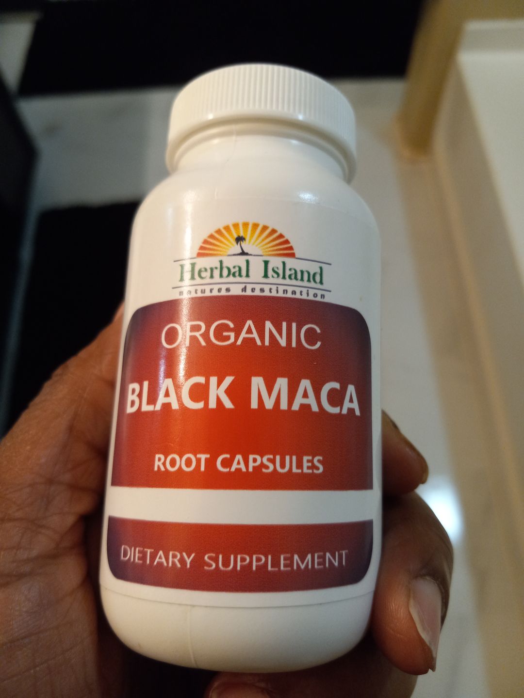 Customer photo review of Black Maca Root Capsules