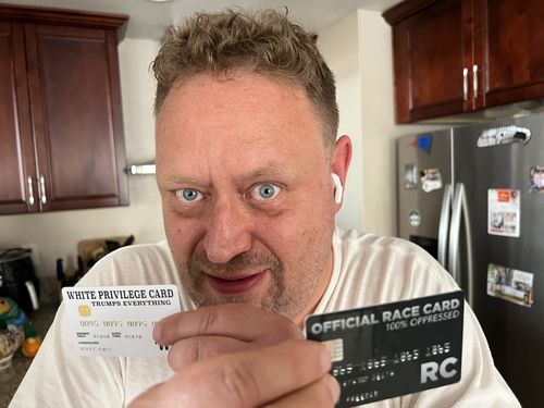 Customer photo review of White Privilege Card